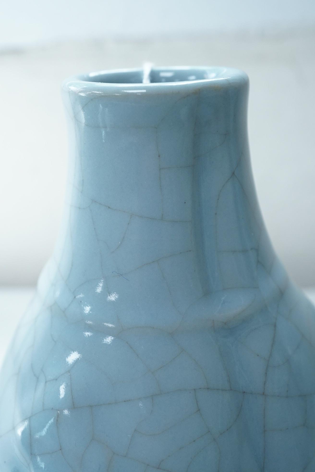 A Chinese Guan type brushwasher, Qianlong mark but later